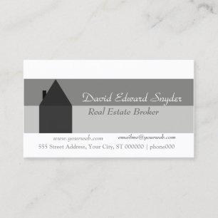 Building Construction House High Top Roof Business Card