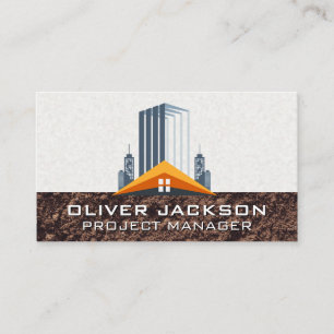 Building Development Construction Real Estate Business Card