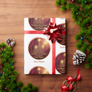 Building Empire Winter Solstice Pattern Wrapping Paper