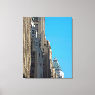 Building facades Manhattan New York City USA Canvas Print
