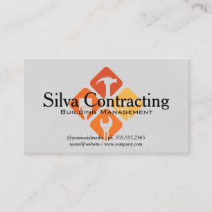 Building Management   Handyman   Repair Tools Business Card
