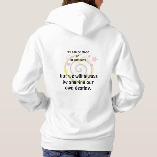 Building my destiny hoodie (Back)