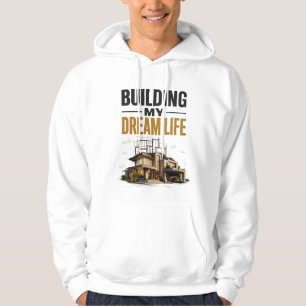 Building My Dream Life – Progress Over Perfection Hoodie