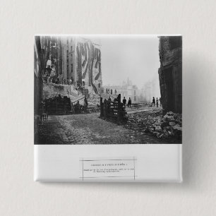 Building of Avenue de l'Opera 15 Cm Square Badge