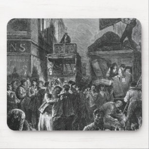 Building of Avenue de l'Opera Mouse Pad