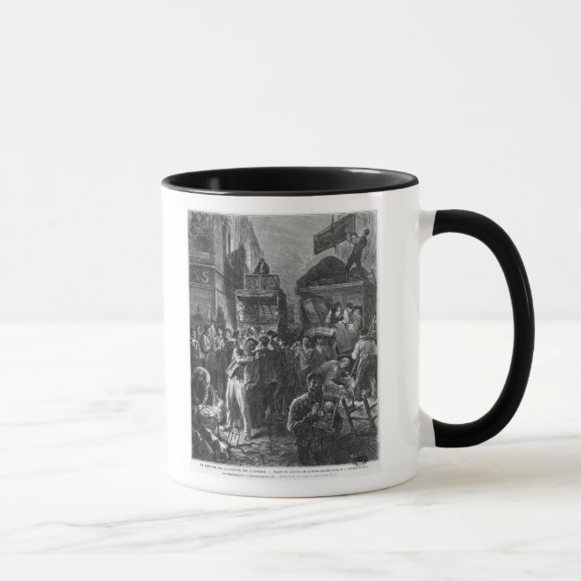 Building of Avenue de l'Opera Mug (Right)