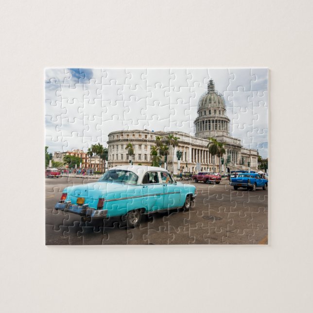 Building of Capitol in Havana Jigsaw Puzzle (Horizontal)