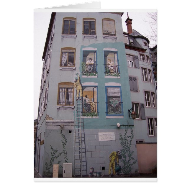 Building on a building Painting (Front)
