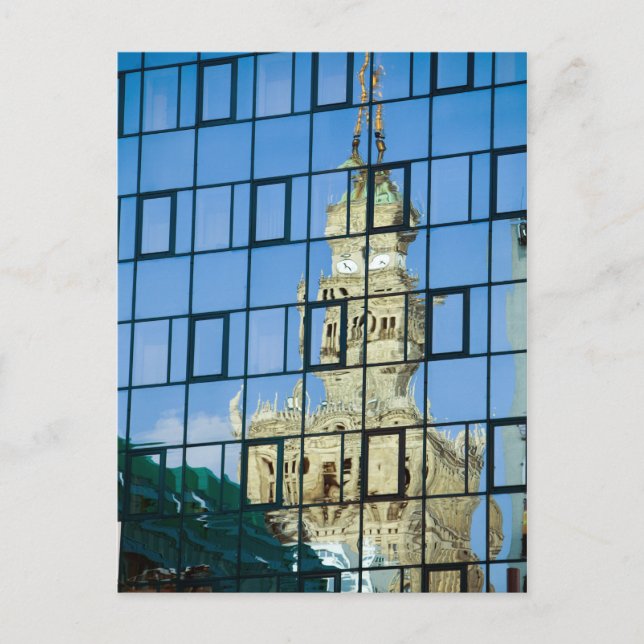 Building Reflections Postcard (Front)