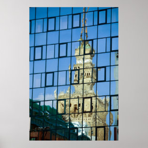 Building reflections poster