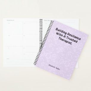 Building Resilience with a Trusted Therapist Planner