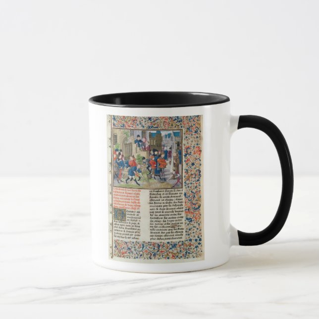 Building the Foundations of the Monastery Mug (Right)