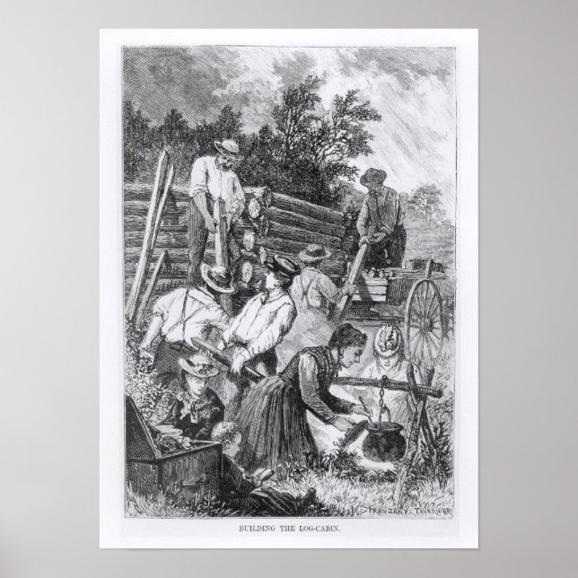 Building the Log-Cabin Poster (Front)