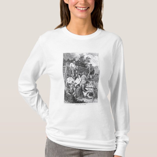 Building the Log-Cabin T-Shirt (Front)