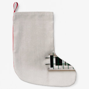 Building window architecture old small christmas stocking