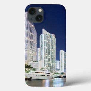 Buildings along the Miami River Riverwalk iPhone 13 Case