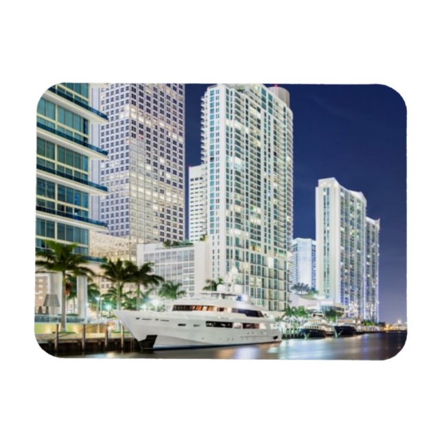 Buildings along the Miami River Riverwalk Magnet (Horizontal)