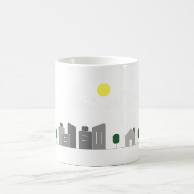 buildings architecture city coffee mug (Center)