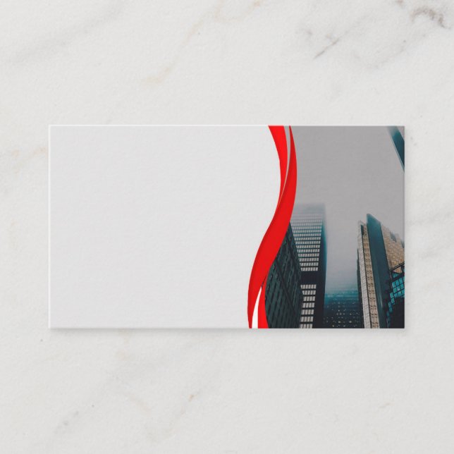 buildings business card (Front)