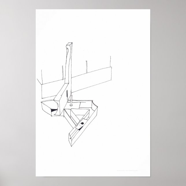 Building's Games with A Monogram Drawing 14 Poster (Front)