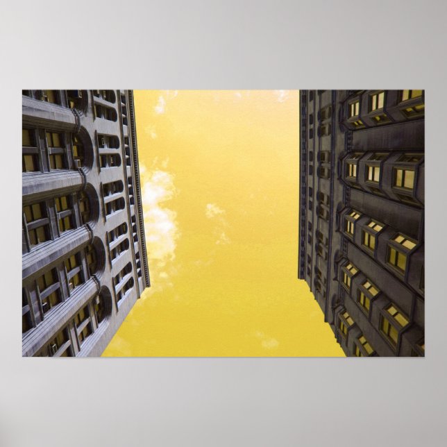 buildings in chicago poster (Front)