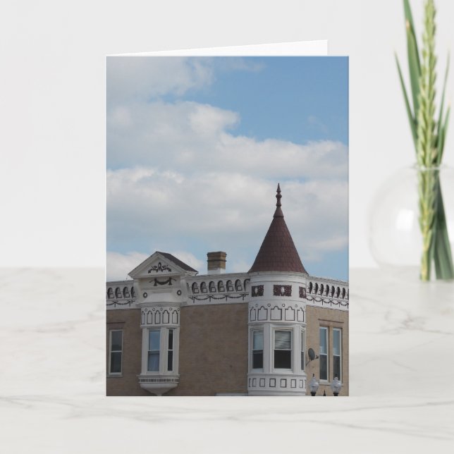 Buildings in Historic Downtown Card (Front)