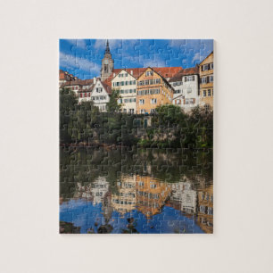 Buildings Line the River Germany Jigsaw Puzzle