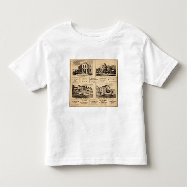 Buildings, Oil City, Franklin, Tarr Farm Toddler T-Shirt (Front)