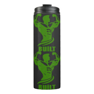 Built Bodybuilding Design – Minimalist Gym Thermal Tumbler