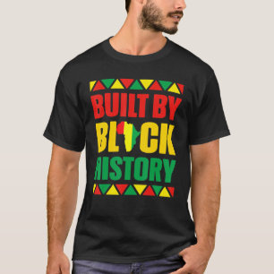 Built By Black History Month Afro Frican Pride Men T-Shirt