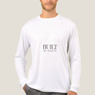 Built By Habits Fitness Motivation Discipline De Tri-Blend Shirt