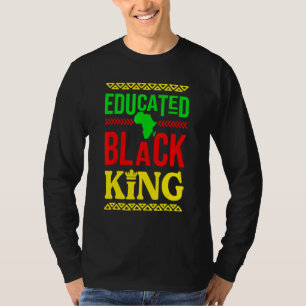 Built By Teach Black History Month Kids Proud Afri T-Shirt