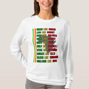 Built by Teach Black History Month Kids Proud Afri T-Shirt