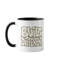 Built Different — Elite Mindset Motivation Graphic