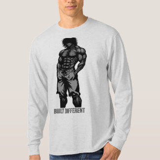Built Different Monstrous Physique Heavyweight Gym T-Shirt