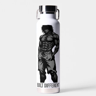 Built Different Monstrous Physique Heavyweight Gym Water Bottle