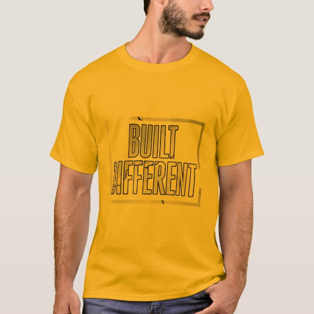 Built Different Shirt– Mindset Over Excuse T-Shirt (Front)