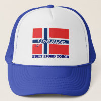 "Built Fjord Tough" and Norwegian Flag