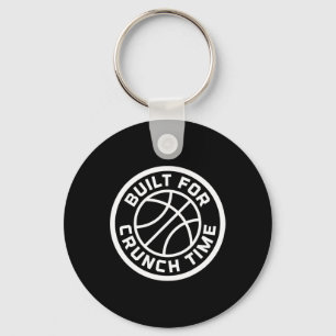 Built For Crunchtime Sketll Player Team Practice Key Ring