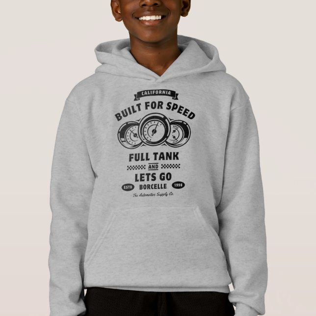 Built for speed t-shirt, Speed demon Racing  (Front)
