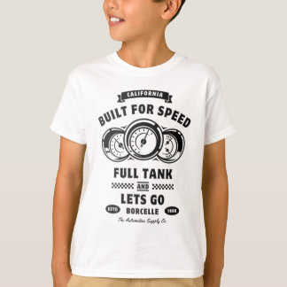Built for speed t-shirt, Speed demon Racing  T-Shirt