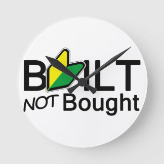 Built, not bought round clock