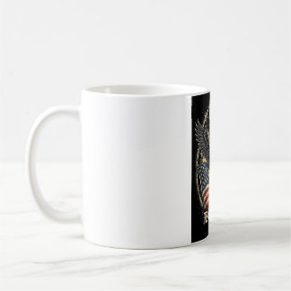Built To Last Texas Strong Bald Eagle American Fla Coffee Mug