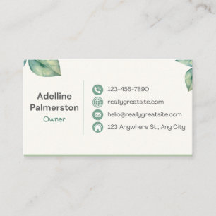 Buisness Card Owner/CEO