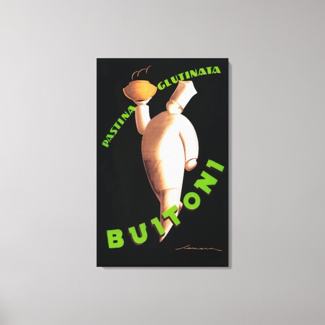 Buitoni Pasta Promotional Poster Canvas Print (Front)