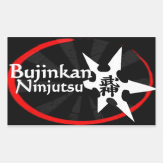 Bujinkan Ninjutsu Rectangular Sticker