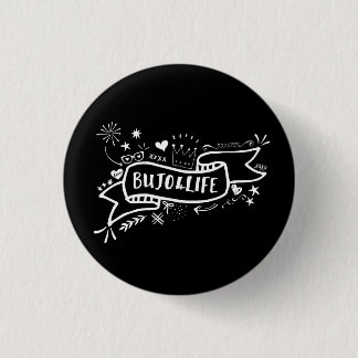 Bujo4Life Black Flair Pin