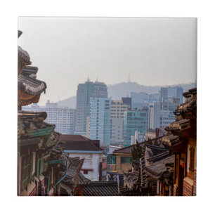 Bukchon Hanok Village Contrast Tile
