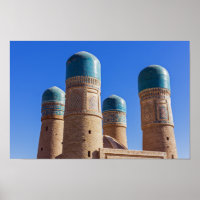 Bukhara, Uzbekistan -  Chor Minor Madrassah