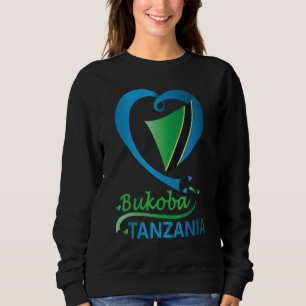 Bukoba Tanzania Flag Tanzanian Men Women Sweatshirt